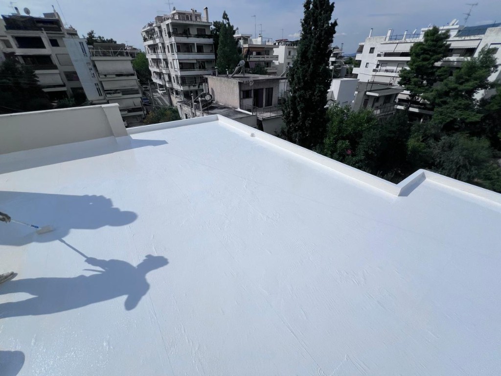 Έργο Στεγανοποίηση με Ασφαλτόπανο – EMA Monoseis